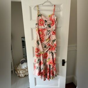Size 6 Parker Hi-Low Formal Floral Dress